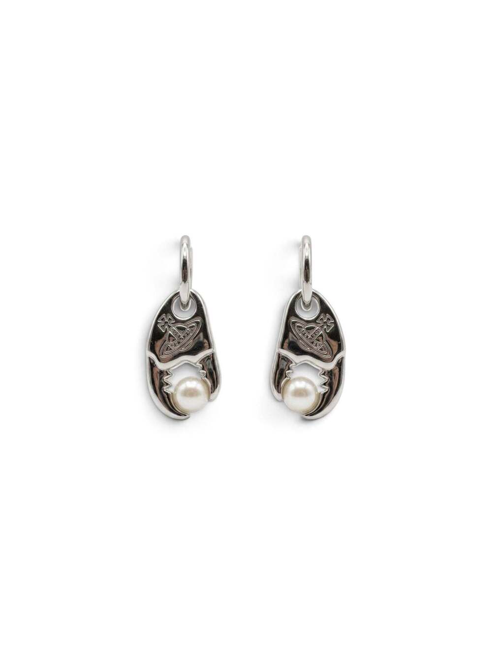Vivienne Westwood Freda Orb Pearl Drop Earrings
